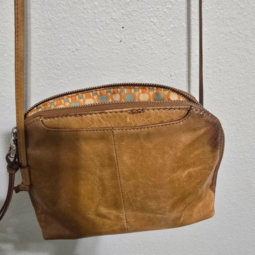 HOBO Tan Leather Hobo Bag